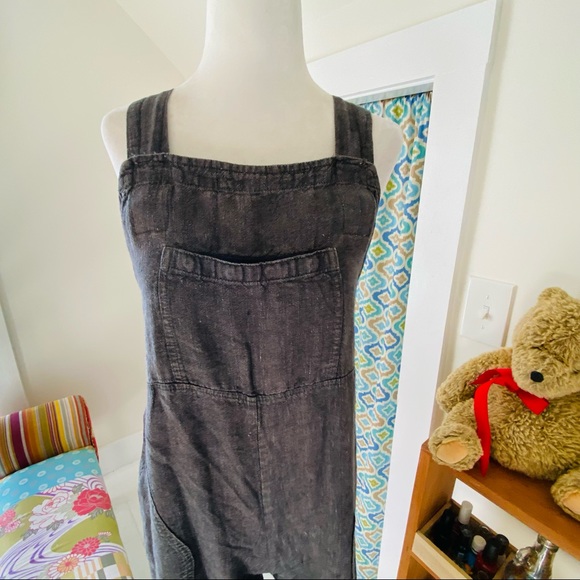 FLAX Linen OVERALLS by Jeanne Engelhart - Picture 6 of 13